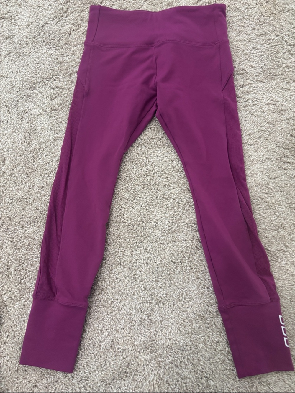 Lorna Jane Plum High-Waist Performance Leggings
